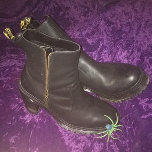 Dr. Martens Magdalena II leather bootie.